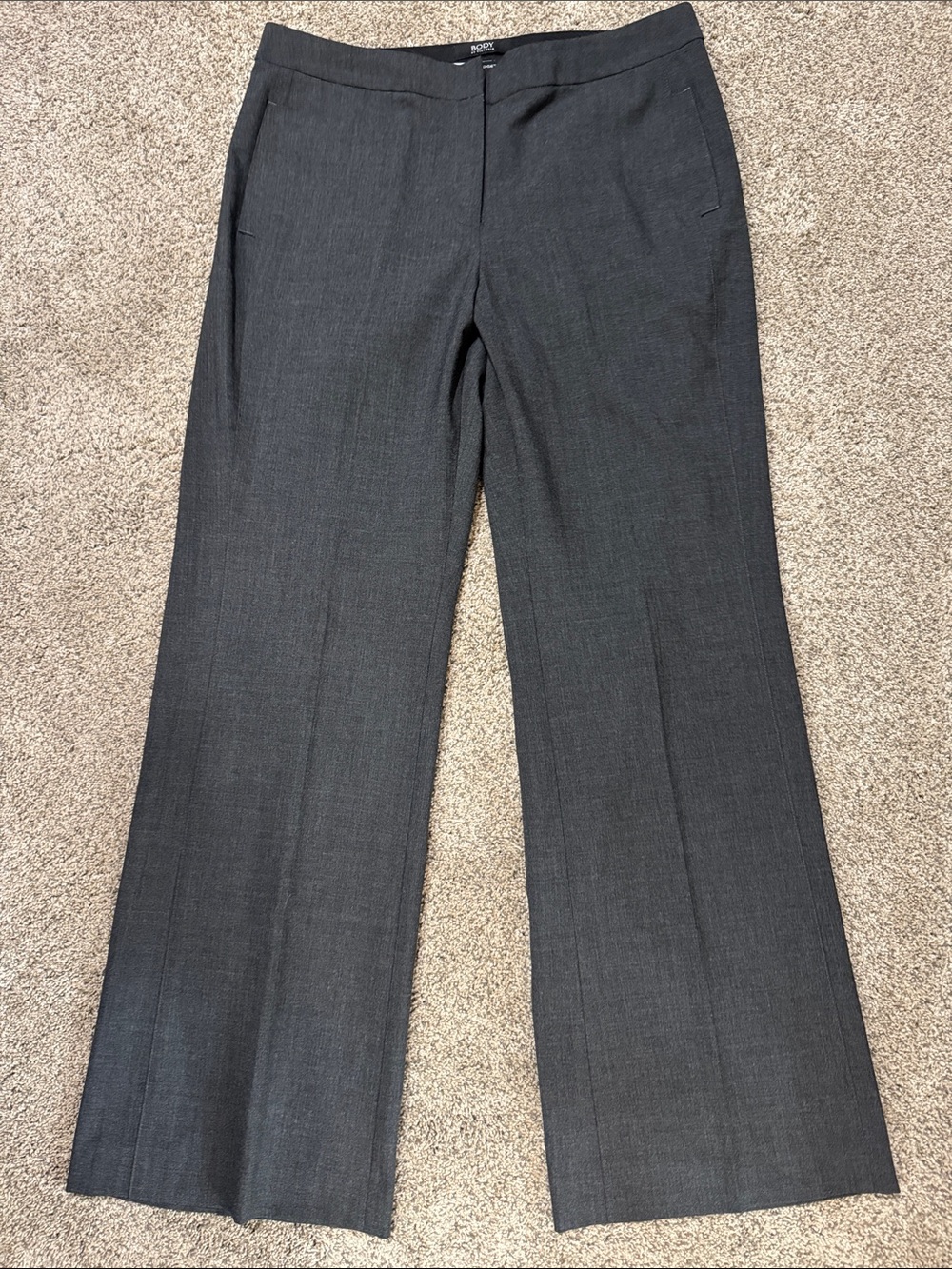 Body by Victoria Dark Gray Dress Trousers The Bridget Fit size 16T